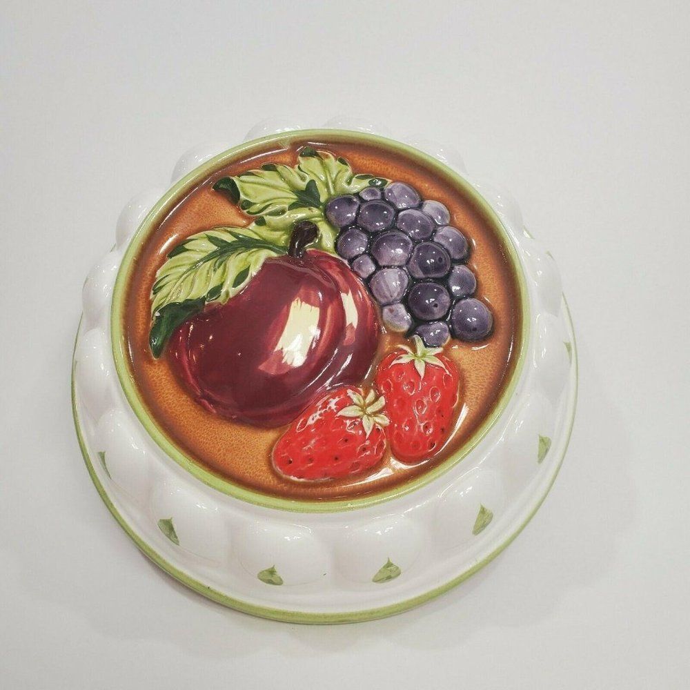 ‎Vintage Towle Gailstyn Sutton Ceramic Fruit Wall H